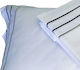 Le Blanc Παπλωματοθήκη Ξενοδοχείου Cotton Satin Plain Line Βαμβακοσατέν Ριγέ 250x230εκ. 6τμχ