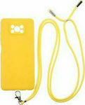 Neck Cord for Mobile Yellow