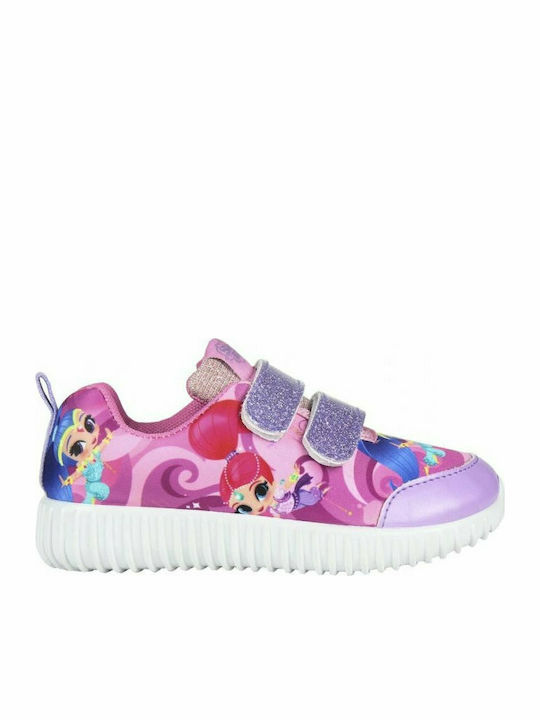 Παιδικά Sneakers με Σκρατς Ροζ