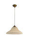 ARlight Shell Pendant Light Honey Bell with Socket E27 24x100x90cm