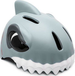 Crazy Safety Shark Παιδικό Κράνος για Ποδήλατο & Πατίνι Γκρι Crazy Safety Shark Παιδικό Κράνος για Ποδήλατο & Πατίνι Γκρι