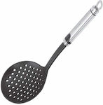 Bergner Shallow Nylon Slotted Spoon Black 32cm