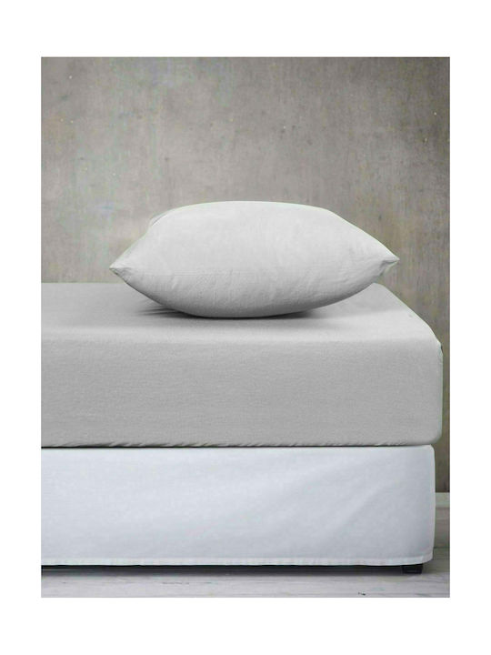 Madi Monochrome Σετ Μαξιλαροθήκες Grey 50x70εκ.