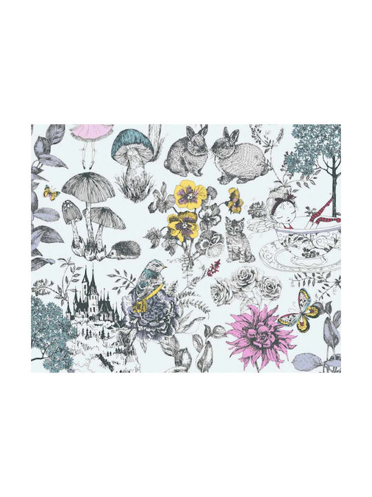 AS Creation Kids Wallpaper Vinyl Coated Fairyland L53xH1005εκ.