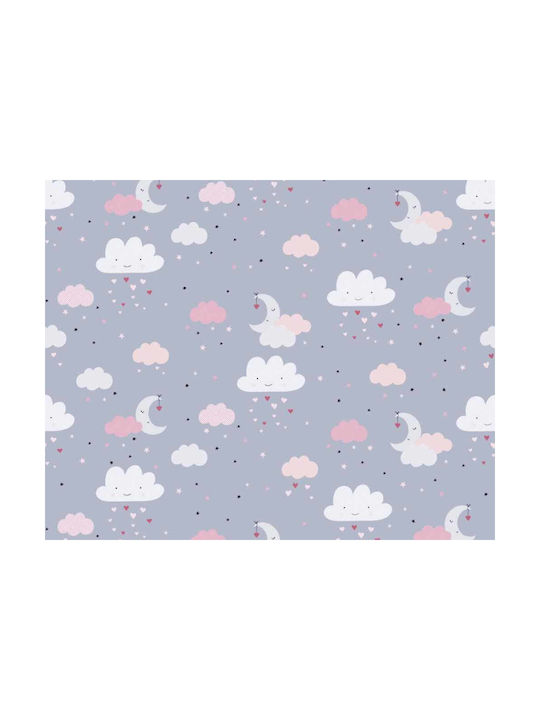 AS Creation Kids Wallpaper Vinyl Coated Sweet Clouds L53xH1005εκ.