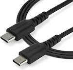 StarTech USB 2.0 Cable USB-C male - USB-C male Μαύρο 1m (RUSB2CC1MB)