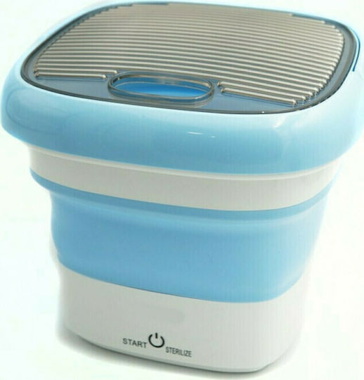 Tragbare Waschmaschine in Blau Farbe