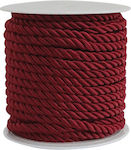 Marhome Șiret Satin Rotund Burgundy 7mm x 20m