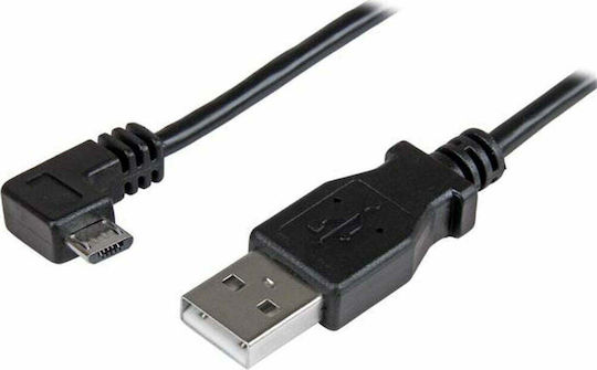 StarTech Regular USB 2.0 to micro USB Cable Μαύρο 0.5m (USBAUB50CMRA)