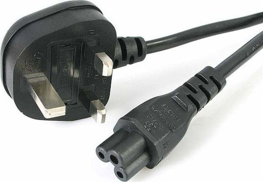 StarTech - IEC C5 Cable 2m Μαύρο PXTNB3SUK2M