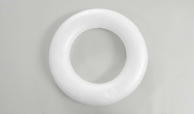 Styrofoam Craft Wreath Foam Wreath 16cm