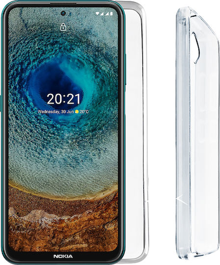Volte-Tel Slimcolor Air Umschlag Rückseite Silikon Transparent (Nokia X10)