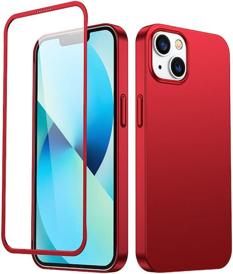 Joyroom 360 Full Cover Πλαστικό 0.76mm Κόκκινο (iPhone 13)