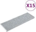 vidaXL Stair Mats Shizal Blue appearance 65cm 326886 15pcs