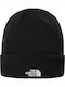 Norm Shallow Beanie Ανδρικός Σκούφος με Rib Πλέξη σε Μαύρο χρώμα