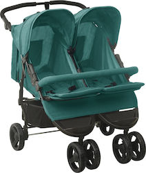 vidaXL Double Stroller