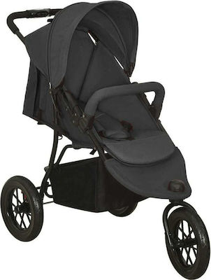 vidaXL Standard-Kinderwagen Charcoal