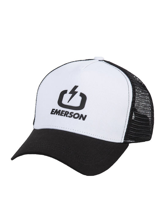 Emerson Men's Trucker Cap Black / White