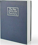 Βιβλίο Χρηματοκιβώτιο Με Κλειδαριά The New English Dictionary Μπλε 18x11.5x5.5cm