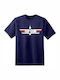 Timecity Logo T-shirt Blau TS003TG-S
