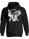 Pegasus Sanji Skull Φούτερ με Κουκούλα One Piece Μαύρο