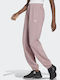Adicolor Essentials Παντελόνι Φόρμας με Λάστιχο Fleece Magic Mauve
