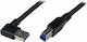 StarTech USB 3.0 Kabel USB-A-Stecker - USB-B-Stecker Schwarz 1m USB3SAB1MRA