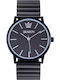 Season Time Women's Watch with Black Metal Bracelet