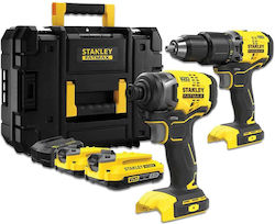 Stanley SFMCK461D2T Σετ Κρουστικό Δραπανοκατσάβιδο & Παλμικό Κατσαβίδι Stanley SFMCK461D2T Σετ Κρουστικό Δραπανοκατσάβιδο & Παλμικό Κατσαβίδι