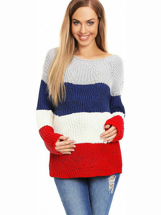 PeeKaBoo 70019 Pullover Schwangerschafts-Tops Rot 132021