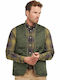 Sleeveless Jacket Puffer Khaki