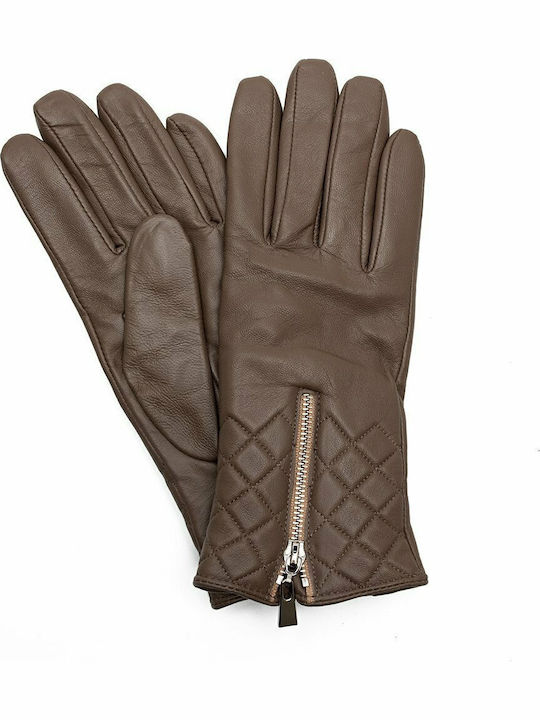 Guy Laroche Women's Leather Gloves Pourou 98865