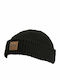 TB3274 Beanie Männer Beanie mit Rippstrick in Schwarz Farbe
