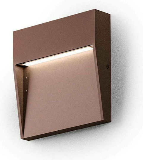 Gea Luce Стенен Външен Плафон LED IP65 с Естествено бяло Светлина