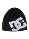 DC Big Star Knitted Beanie Cap Black ADYHA04078-KVJ0