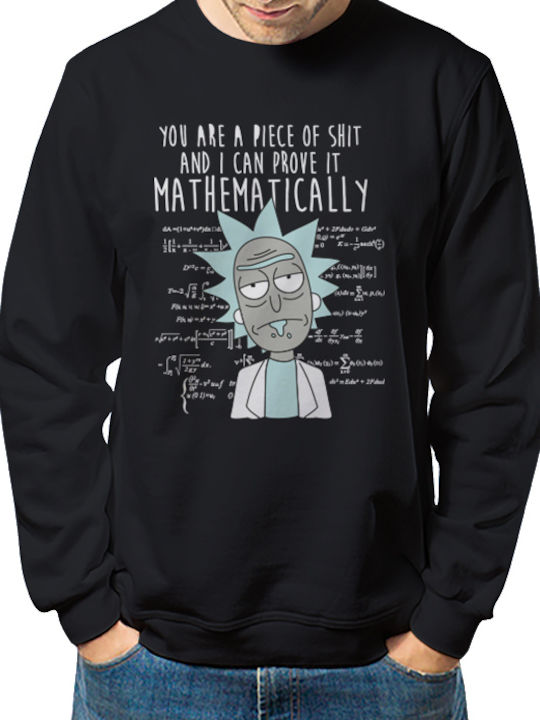 Φούτερ Κλασσικο Rick & Morty Μαύρο