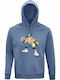 Hoodie Unisex, Organic " John Cena ", Blue