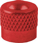 M-Wave Bicycle Valve Cap Valve Cap Red