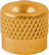 M-Wave Bicycle Valve Cap Valve Cap Gold