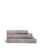 Melinen Σετ Πετσέτες Μπάνιου 3τμχ Jesper Dark Grey Βάρους 420gr/m²