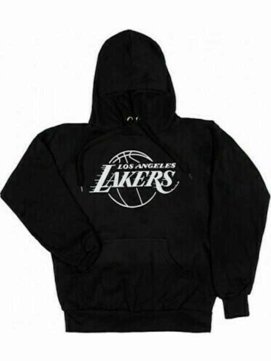 Los Angeles Lakers Sweatshirt mit Kapuze in Schwarz