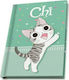 Abysse Chi Cute Notizbuch 80 Blätter A6 Grün