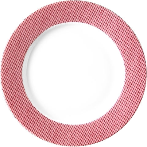 Van Kottler Blue Jean Teller Untiefe aus Porzellan Rosa mit Durchmesser 20cm 6Stück