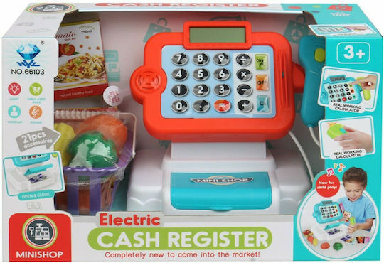 Snainter Pretend Play Toy Cash Register for 3+ Years Various Designs 1pc