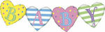 41" Balloon Phrase BABY with Hearts