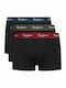 Herren Boxershorts Schwarz 3Packung