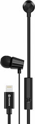 Swissten YS500 In-ear Handsfree with Lightning Connector Black