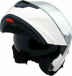 Corsa CF 158 Flip-Up Helmet with Sun Visor Whit...