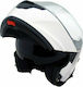 Corsa CF 158 Flip-Up Helmet with Sun Visor White 913CF15813-4