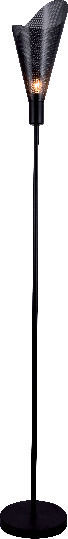 Elmark Floor Lamp H150cm. with Socket for Bulb E14 Black